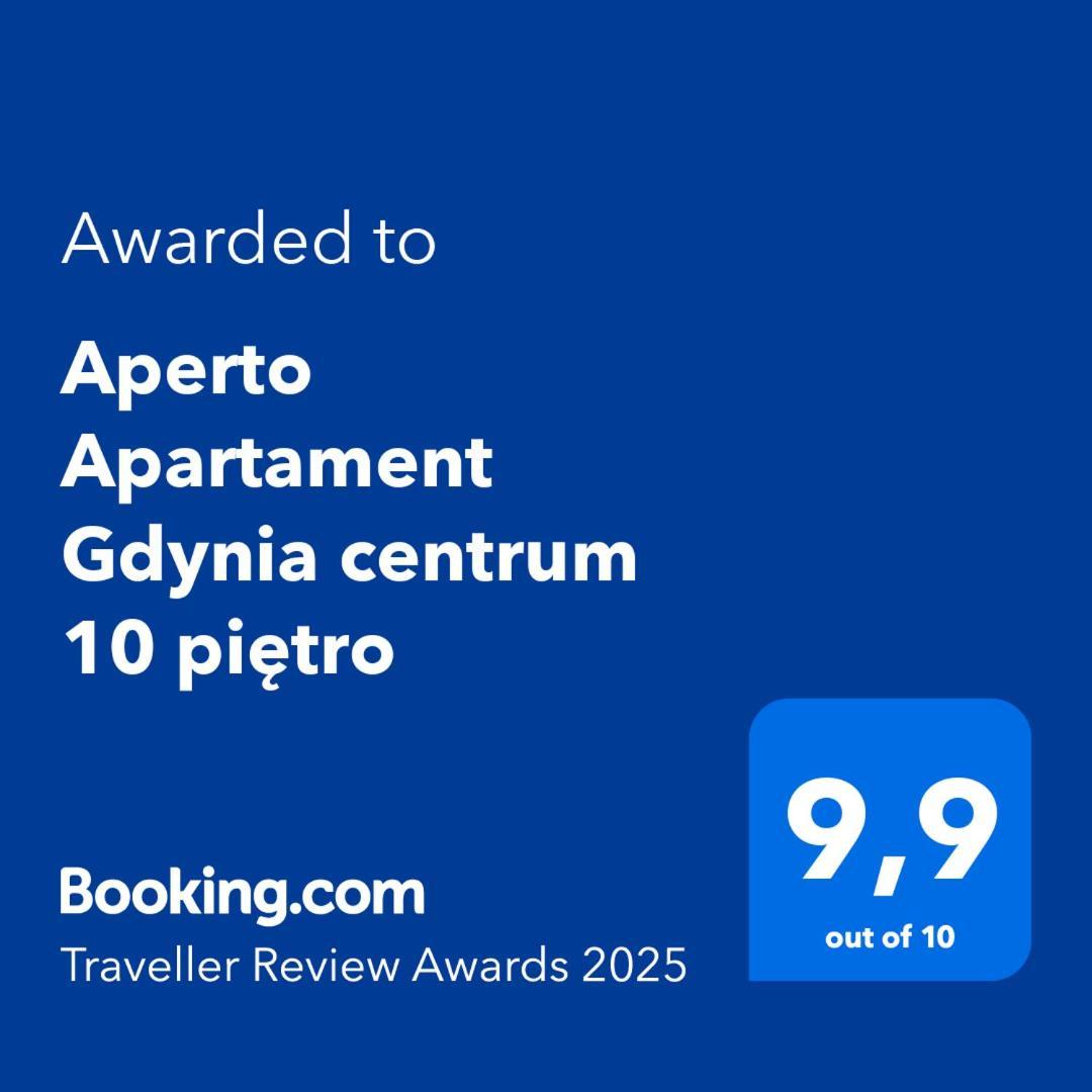 Aperto Apartament Gdynia Centrum 10 Pietro Exteriér fotografie
